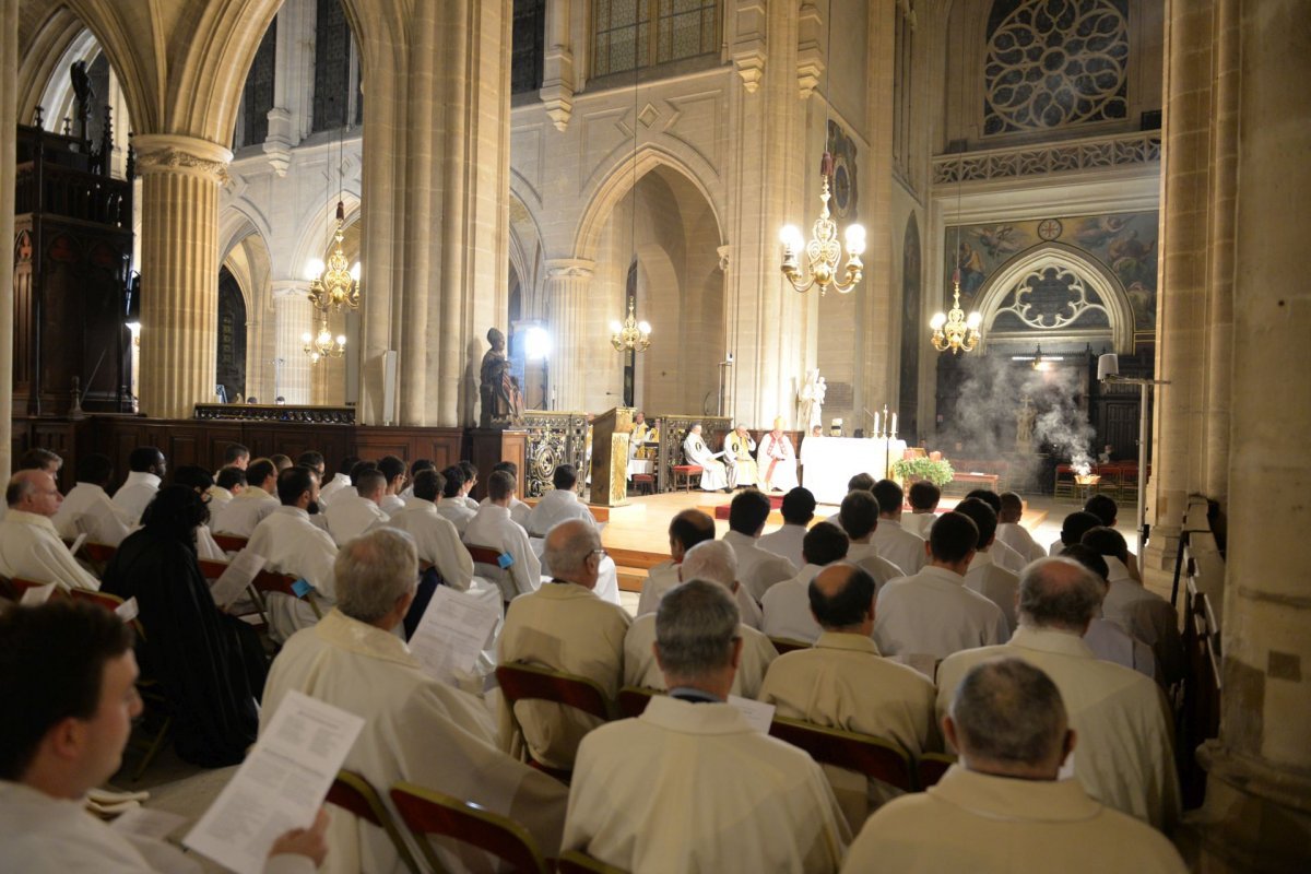 Fête du Séminaire de Paris et du chapitre de la cathédrale 2022. © Marie-Christine Bertin / Diocèse de Paris.