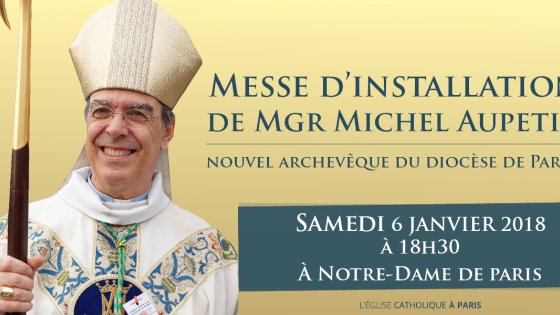 Messe d'installation de Mgr Michel Aupetit