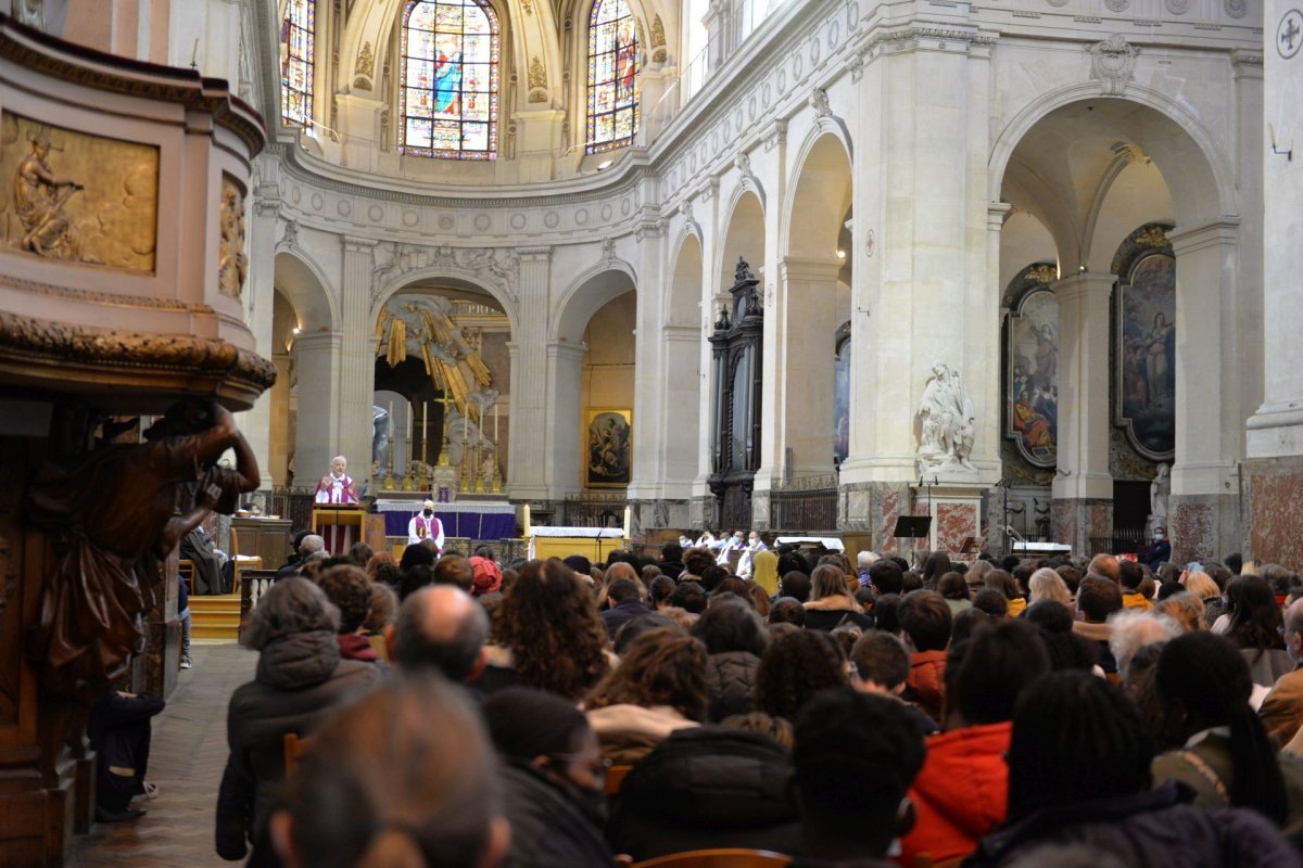 Appel décisif des jeunes 2022. © Marie-Christine Bertin / Diocèse de Paris.