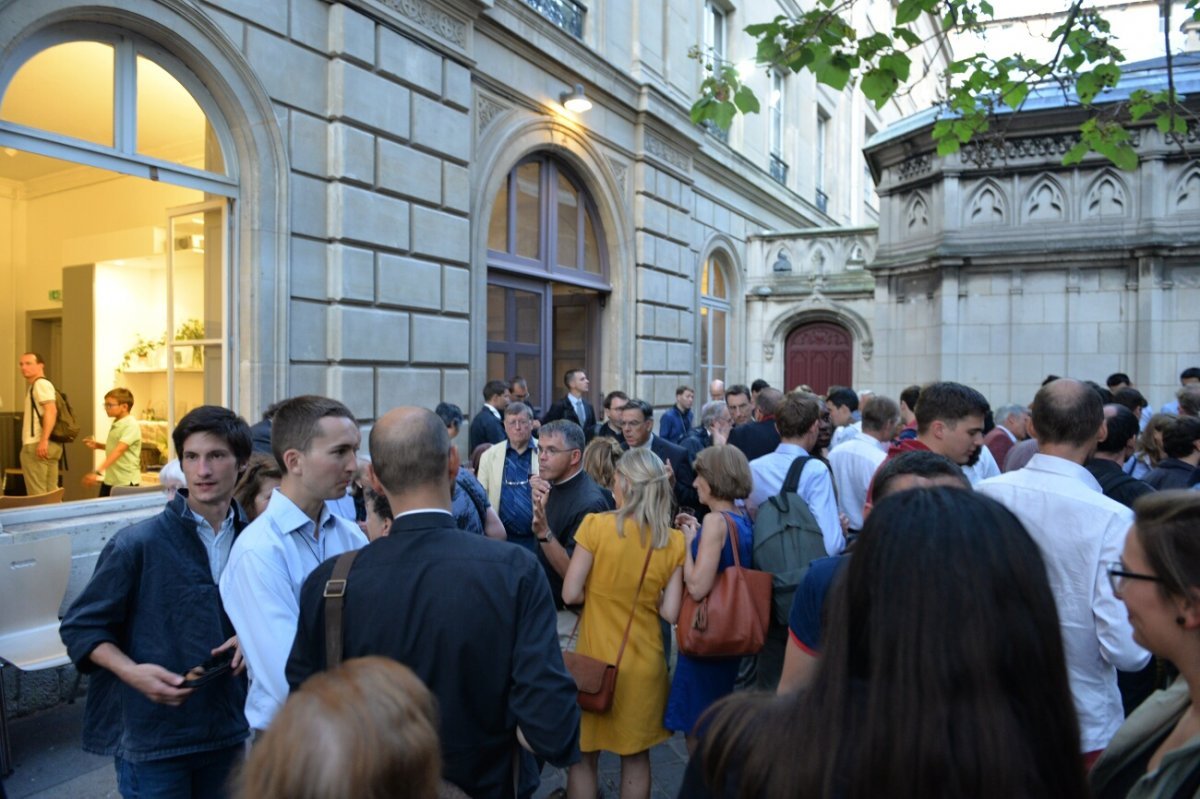 Messe de rentrée du Séminaire de Paris. © Marie-Christine Bertin / Diocèse de Paris.