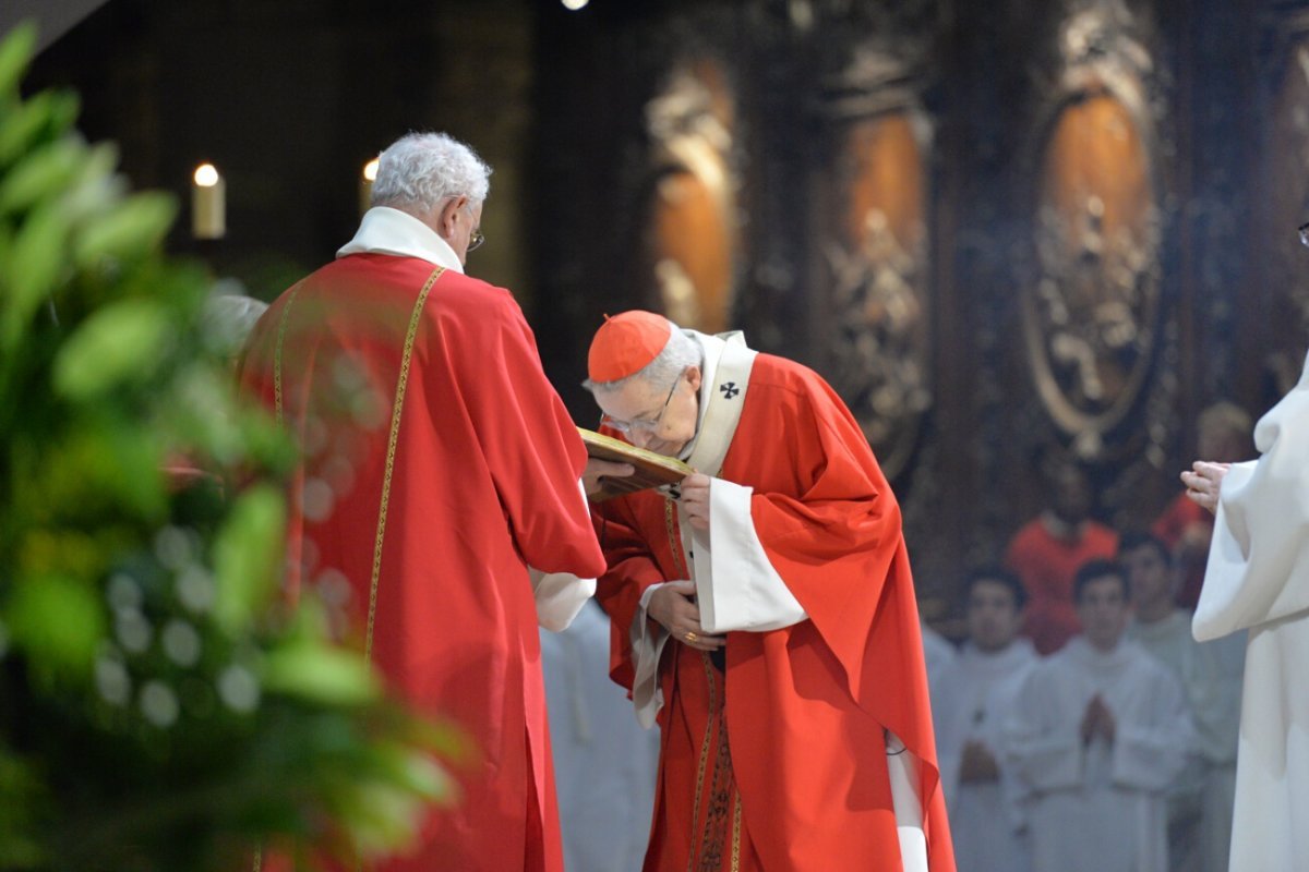 Liturgie de la Parole. © Marie-Christine Bertin / Diocèse de Paris.