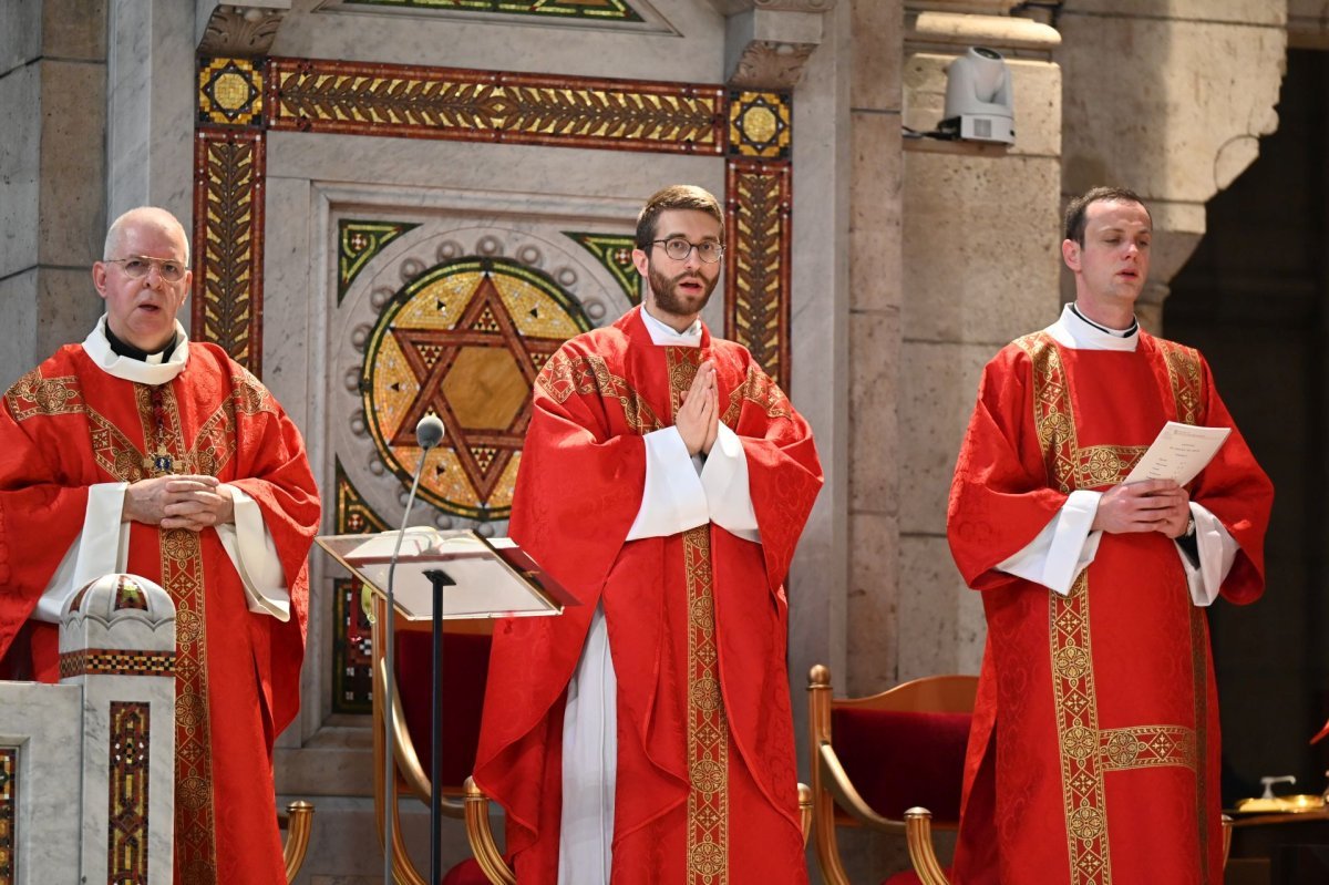 Messe des nouveaux prêtres au Sacré-Cœur de Montmartre 2024. © Marie-Christine Bertin / Diocèse de Paris.