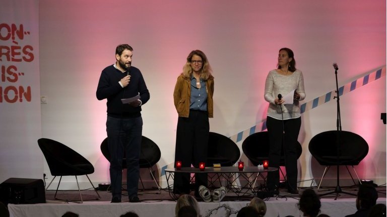 Atelier à la Faculté Loyola. (c) Yannick Boschat / Diocèse de Paris.