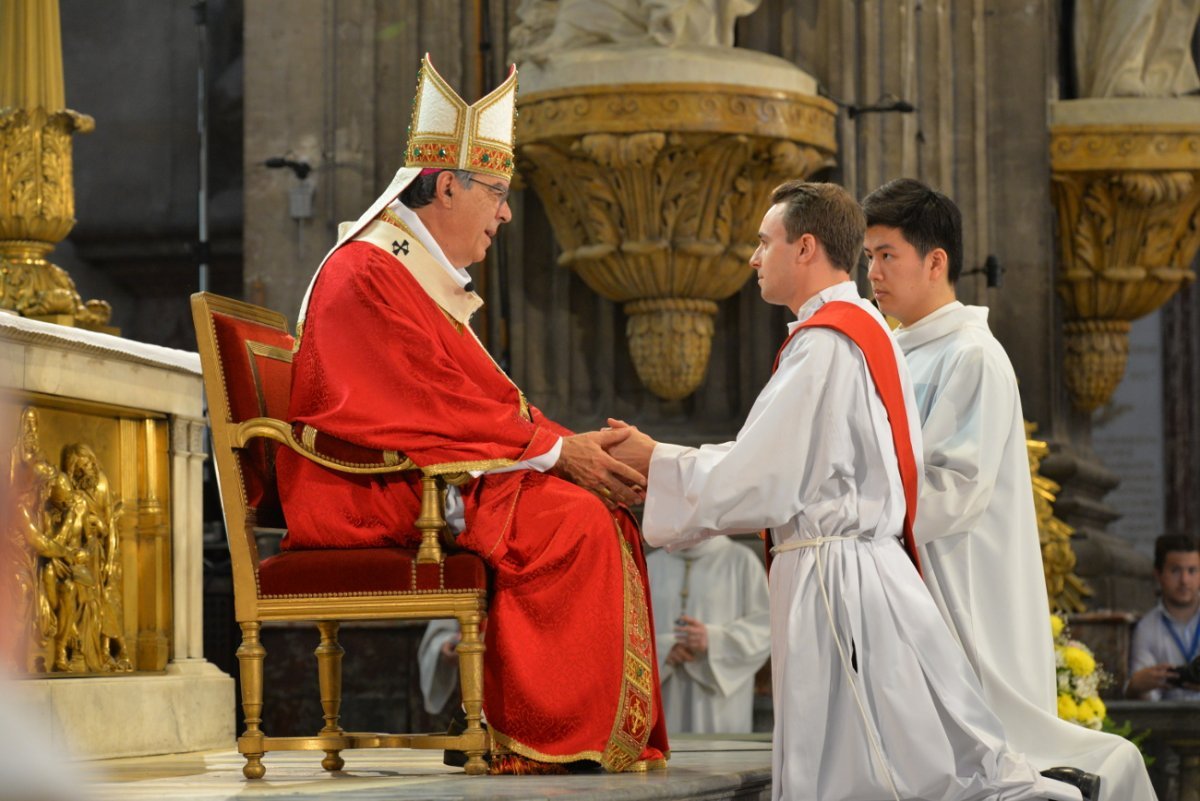 Ordinations sacerdotales 2019. © Marie-Christine Bertin / Diocèse de Paris.