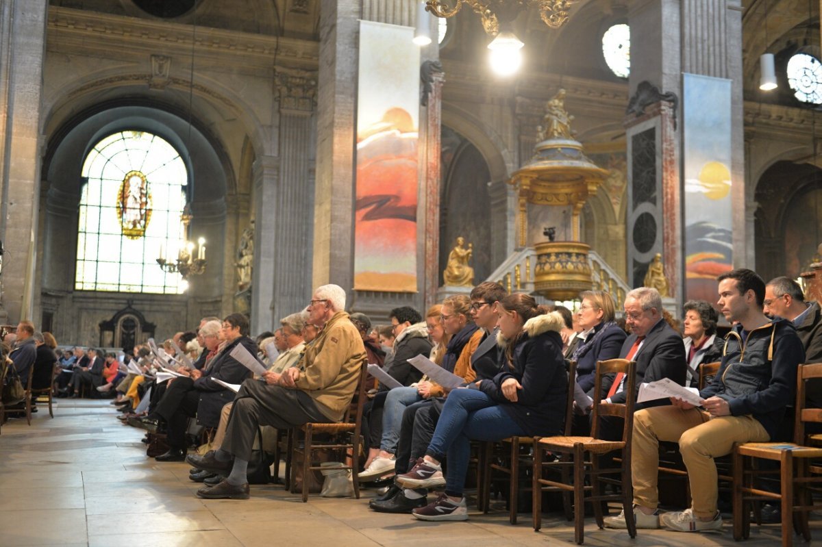 Veillée de prière pour la vie 2019. © Marie-Christine Bertin / Diocèse de Paris.