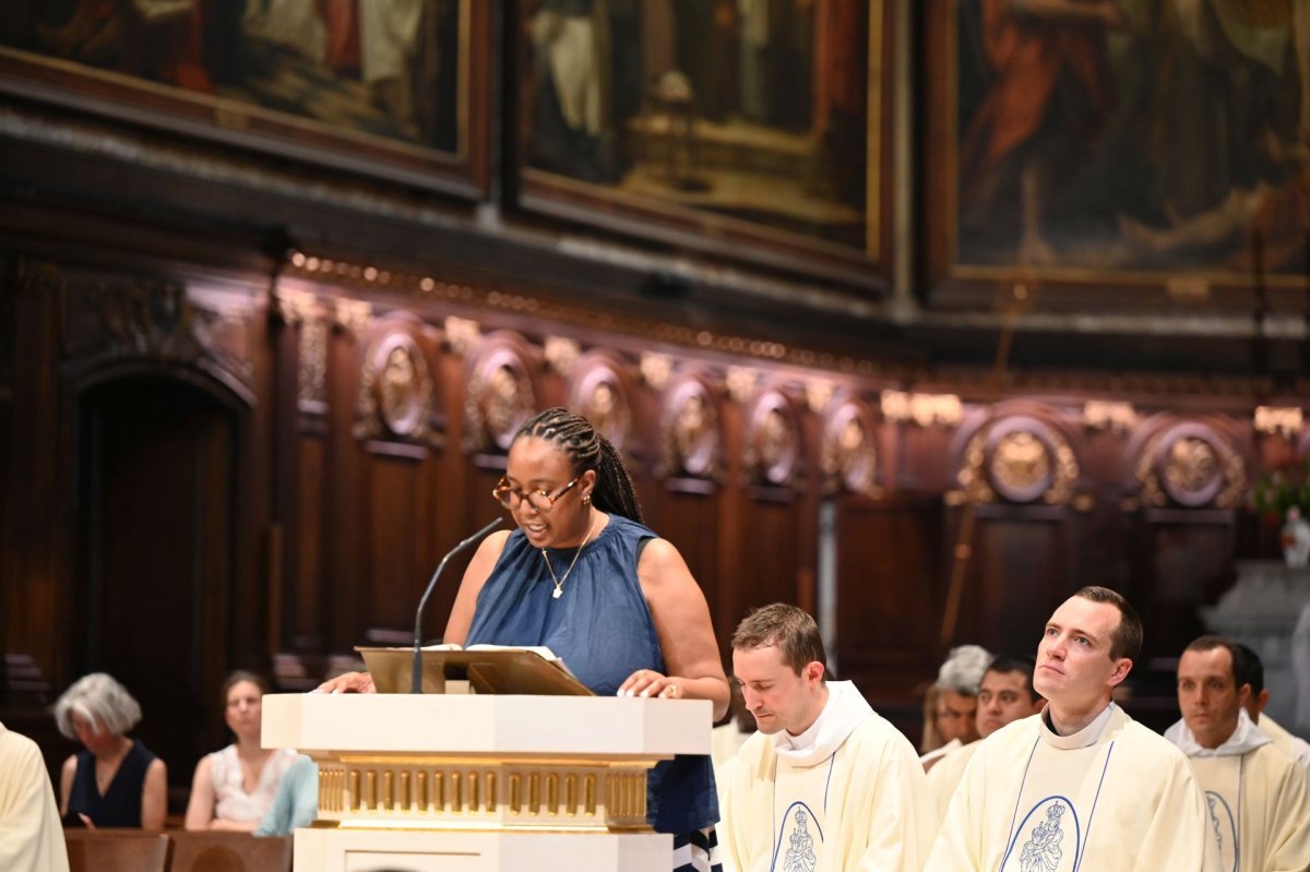 Messe des nouveaux prêtres à Notre-Dame des Victoires. © Marie-Christine Bertin / Diocèse de Paris.