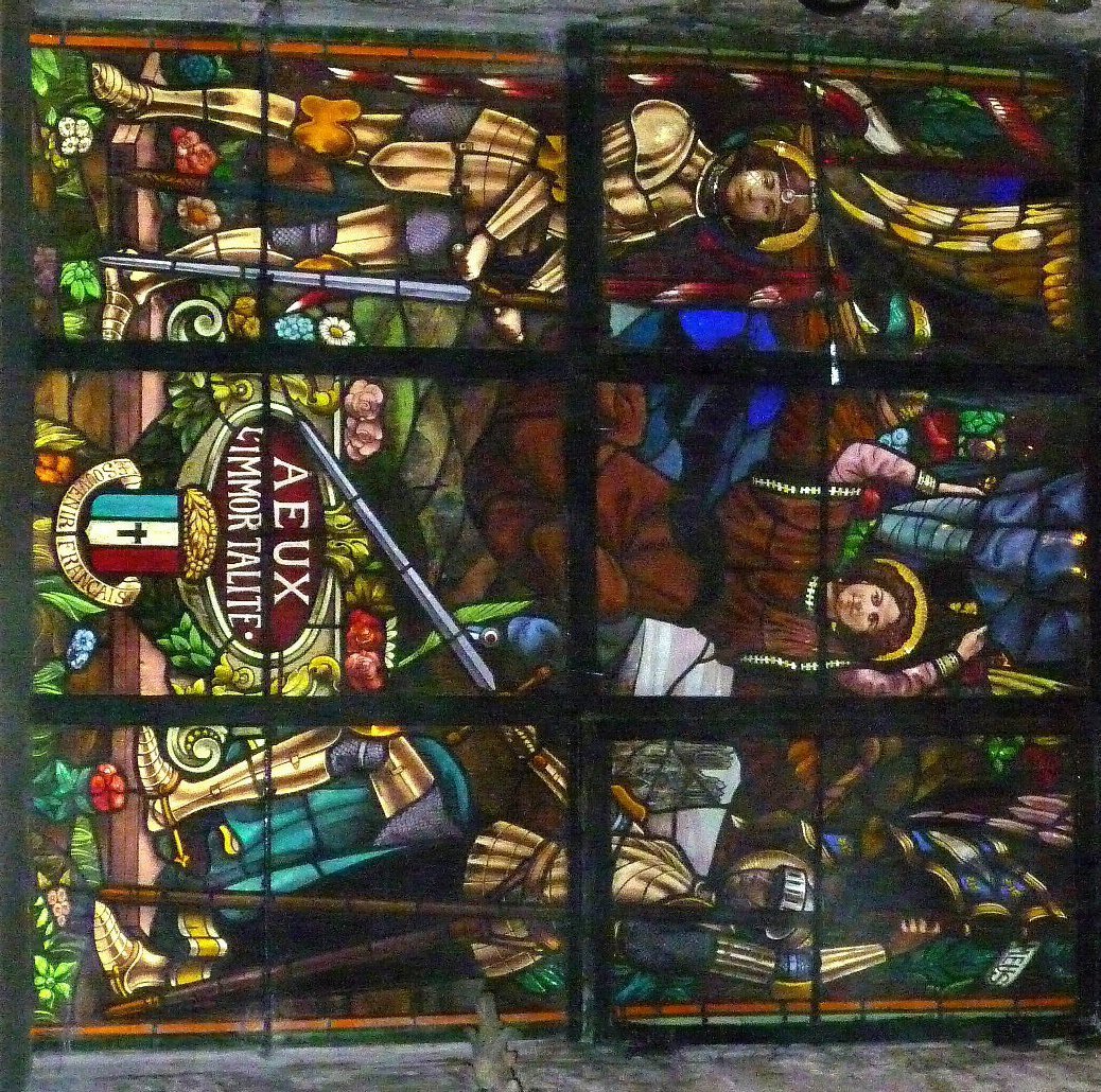 Église Sainte-Marguerite, À eux l'immortalité (détail). © C.D.A.S..
