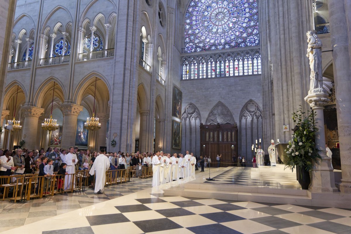 Ordinations des diacres permanents 2026. © Yannick Boschat / Diocèse de Paris.