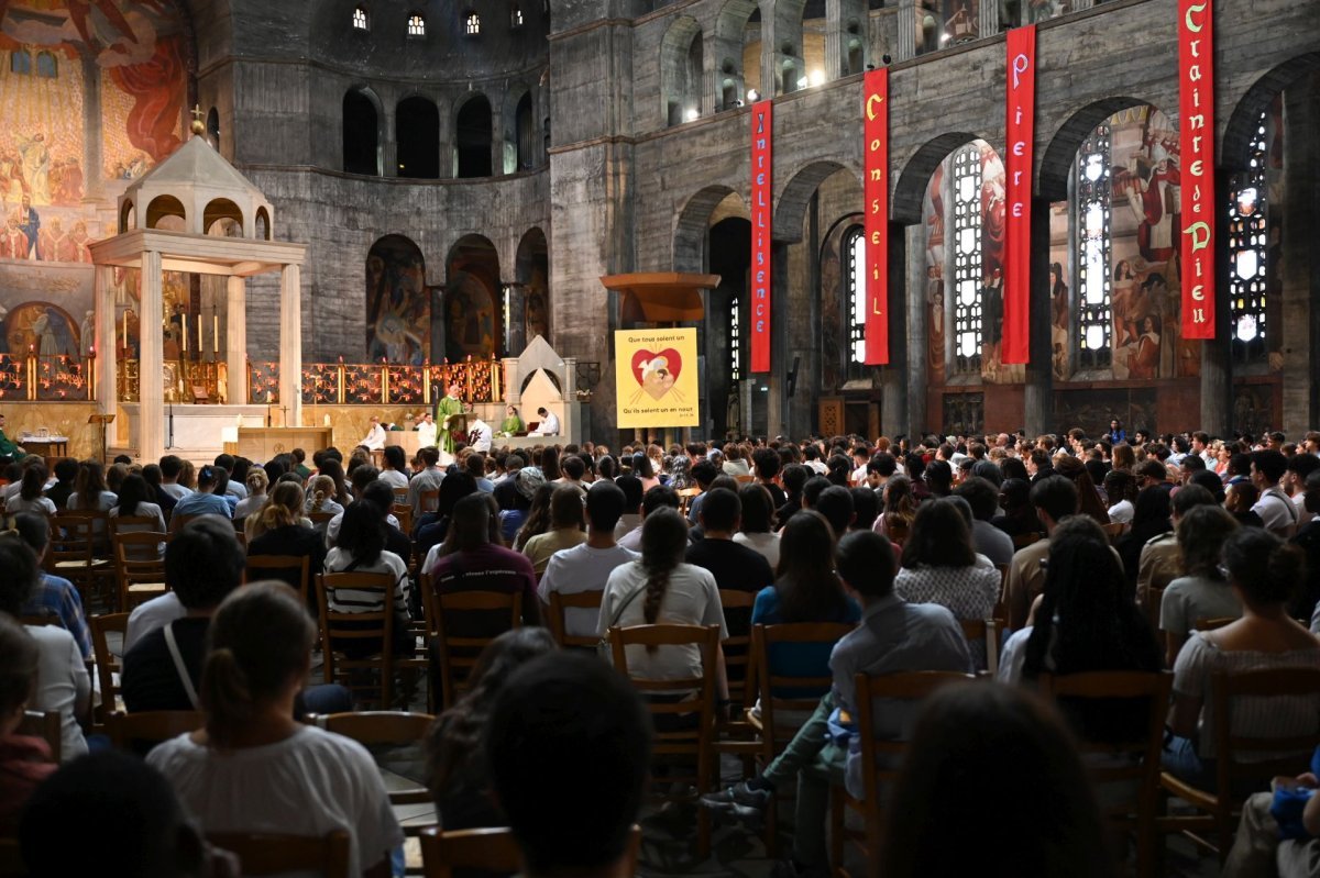 Messe d'envoi au Jubilé des jeunes. © Marie-Christine Bertin / Diocèse de Paris.