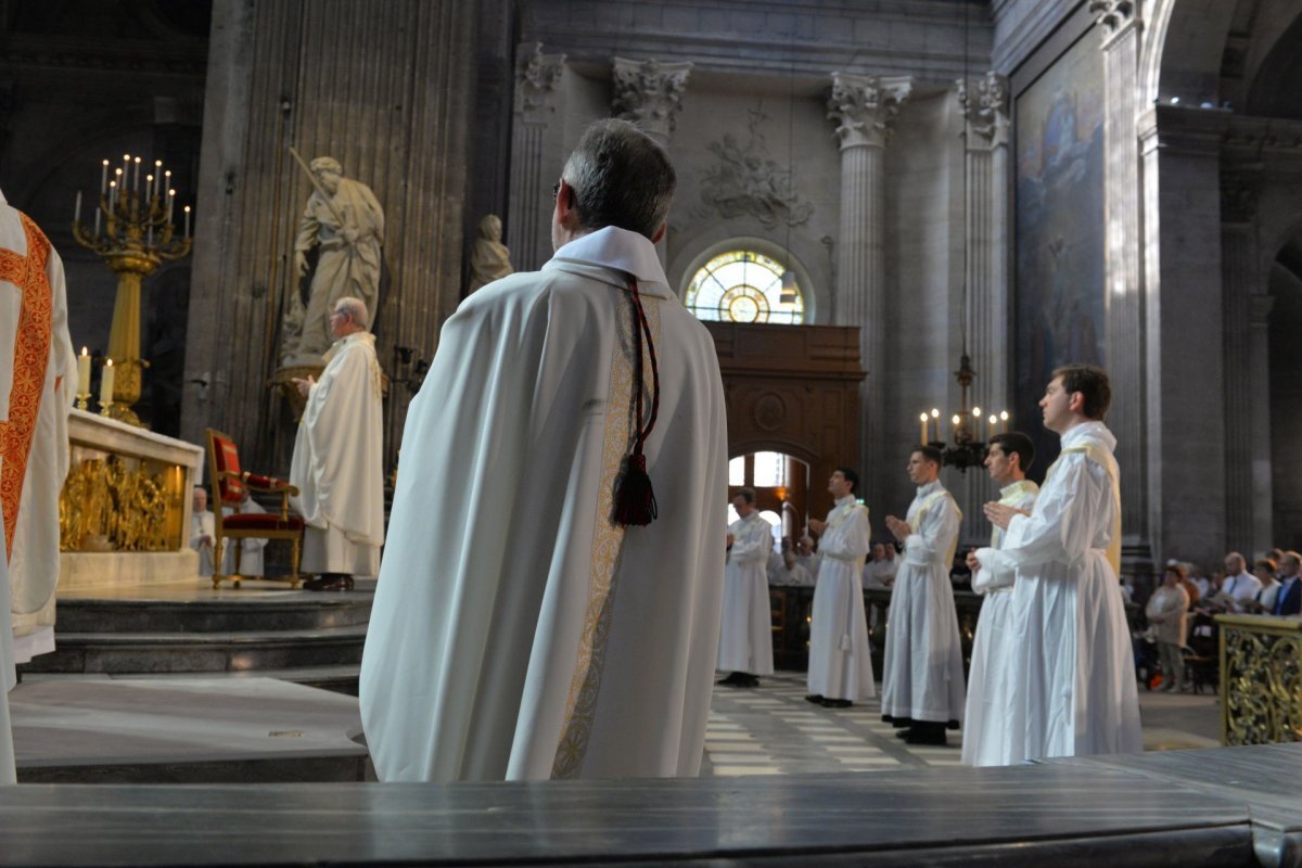 Ordination sacerdotale 2023. © Marie-Christine Bertin / Diocèse de Paris.