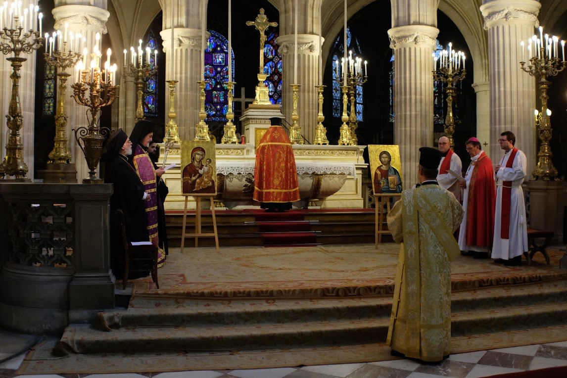 Vêpres orthodoxes 2019. © Métropole grecque de France.