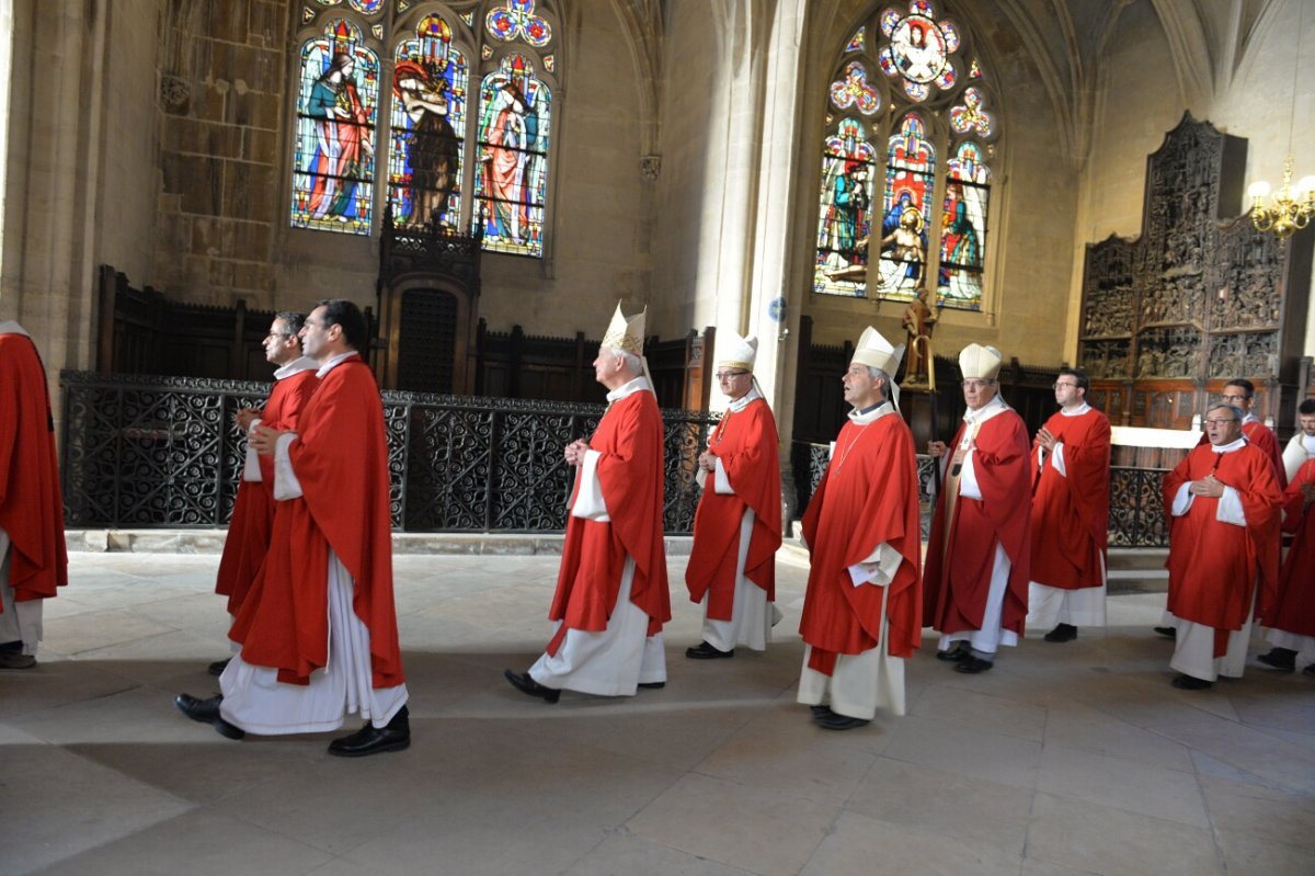 Messe de rentrée du Séminaire de Paris. © Marie-Christine Bertin / Diocèse de Paris.