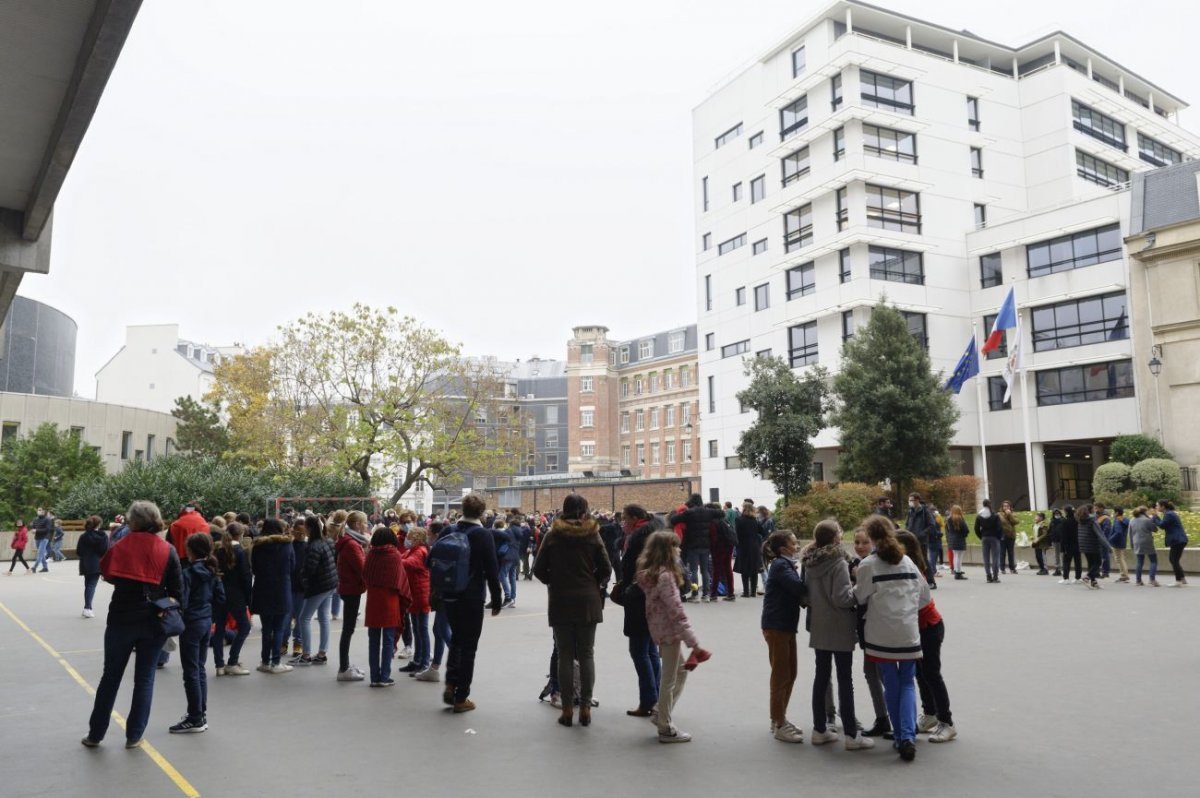 Rassemblement des sixièmes 2021. © Trung-Hieu Do / Diocèse de Paris.