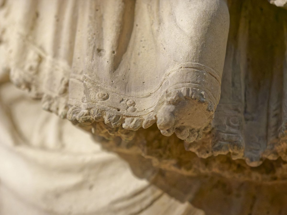 Statue Notre Dame de Paris. Installée à Saint-Germain l'Auxerrois. © Yannick Boschat / Diocèse de Paris.