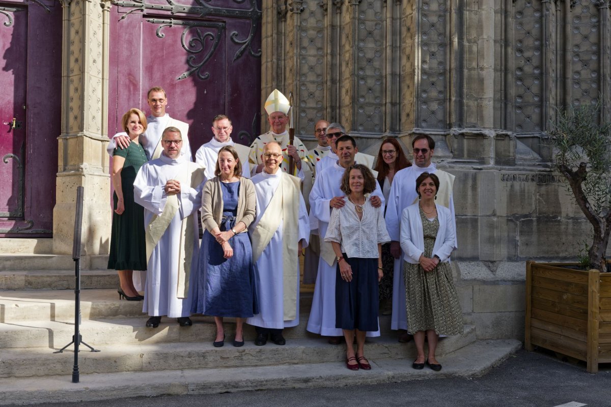 Ordinations des diacres permanents 2026. © Yannick Boschat / Diocèse de Paris.