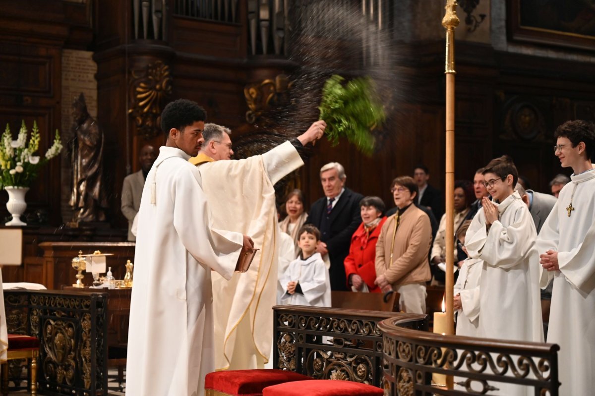 Fête de Pâques 2026 à Notre-Dame des Victoires (2e). © Marie-Christine Bertin / Diocèse de Paris.