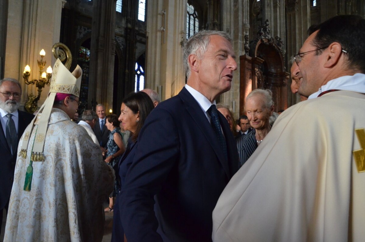 Messe pour l'anniversaire de la Libération de Paris 2019. © Michel Pourny / Diocèse de Paris.