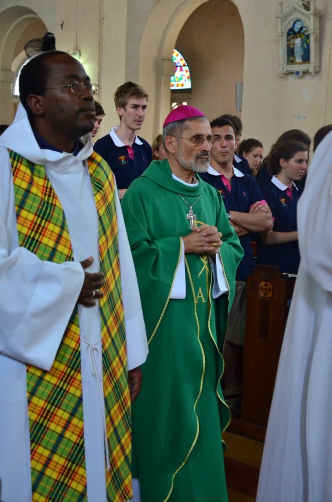 Mgr Emmanuel Lafont, évêque de Cayenne. © © Marie-Christine Bertin / Diocèse de Paris.