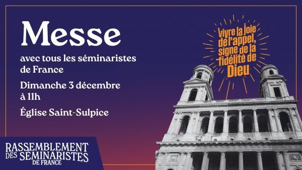 Messe avec tous les séminaristes de France