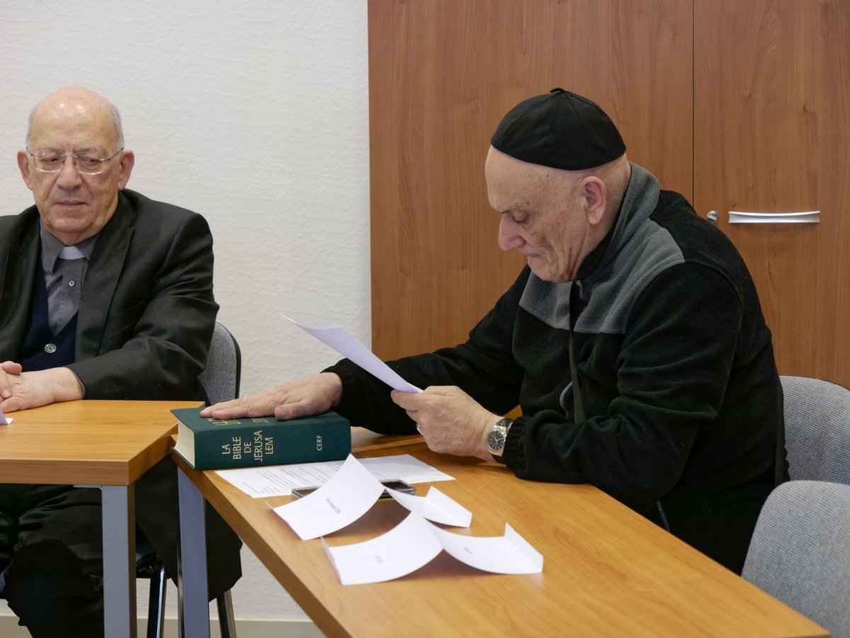 Clôture de l'enquête diocésaine pour la cause en canonisation de Mgr (…). © Yannick Boschat / Diocèse de Paris.