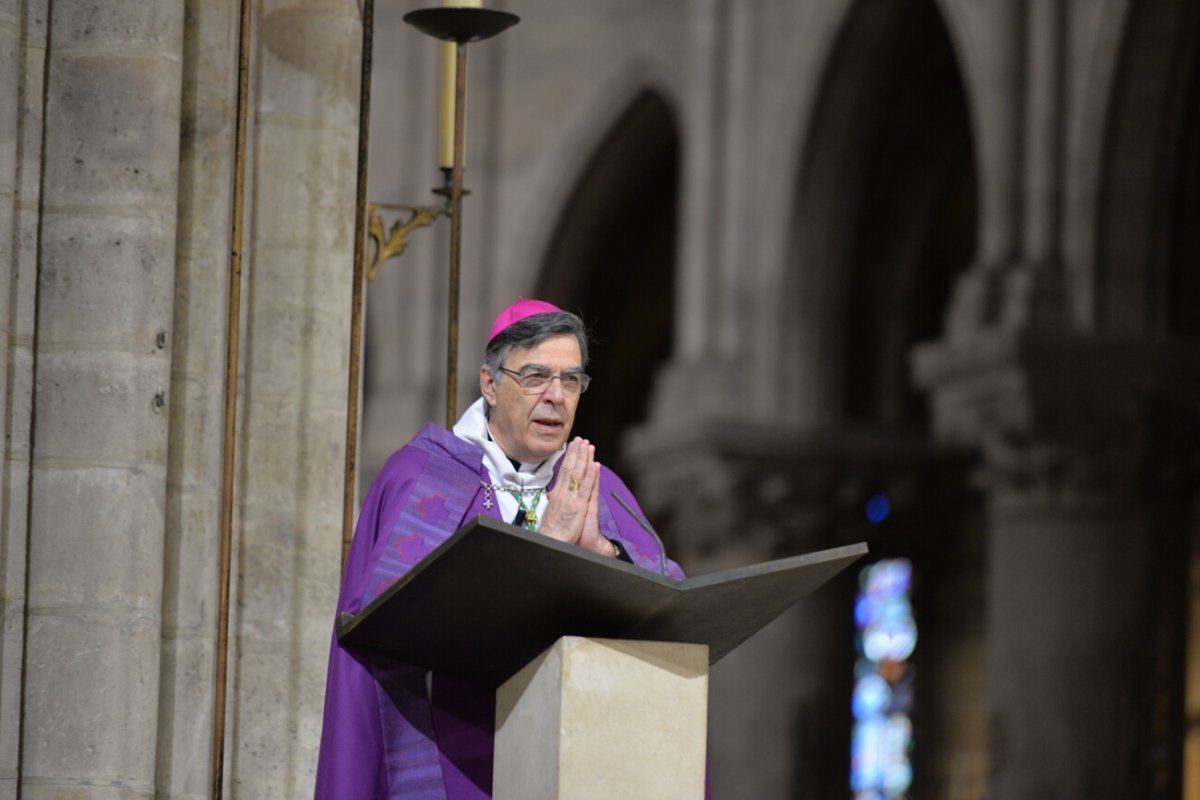 Mgr Michel Aupetit, archevêque de Paris. © Marie-Christine Bertin / Diocèse de Paris.