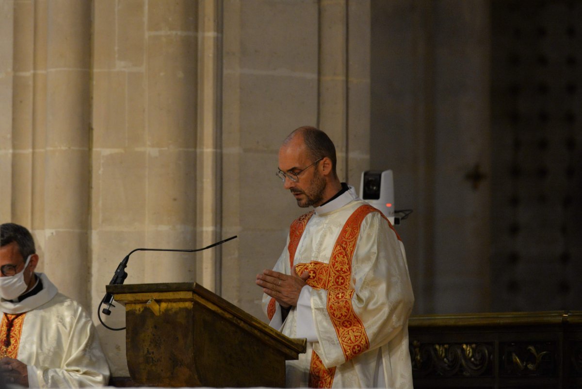 Messe de rentrée du Séminaire de Paris. © Marie-Christine Bertin / Diocèse de Paris.