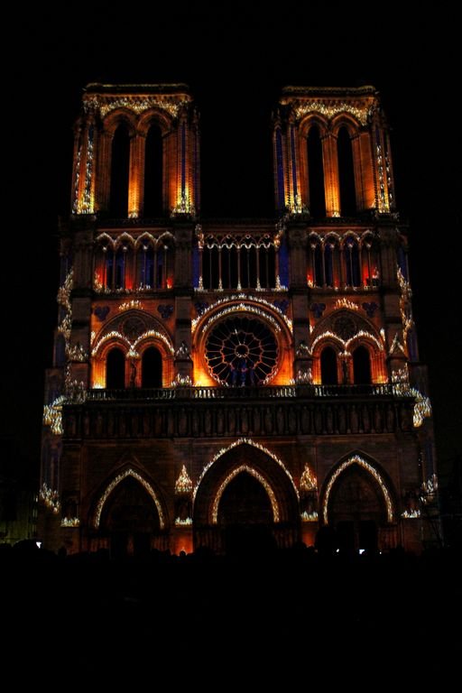 Le Parvis des Gentils le 25 mars 2011 à Notre-Dame de Paris. Photo Yannick Boschat 