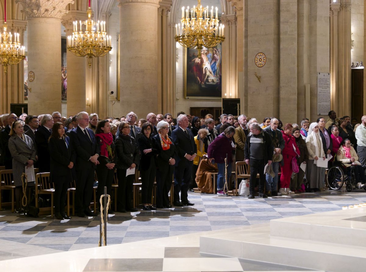 Messe solennelle d'action de grâce et pour le repos de l'âme du (…). © Yannick Boschat / Diocèse de Paris.