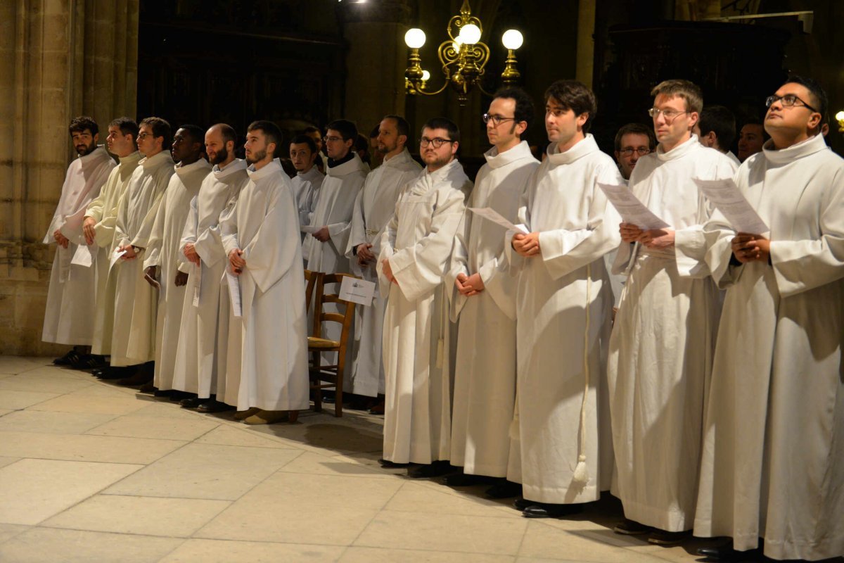 Messe de la fête du Chapitre et du Séminaire. © Marie-Christine Bertin / Diocèse de Paris.