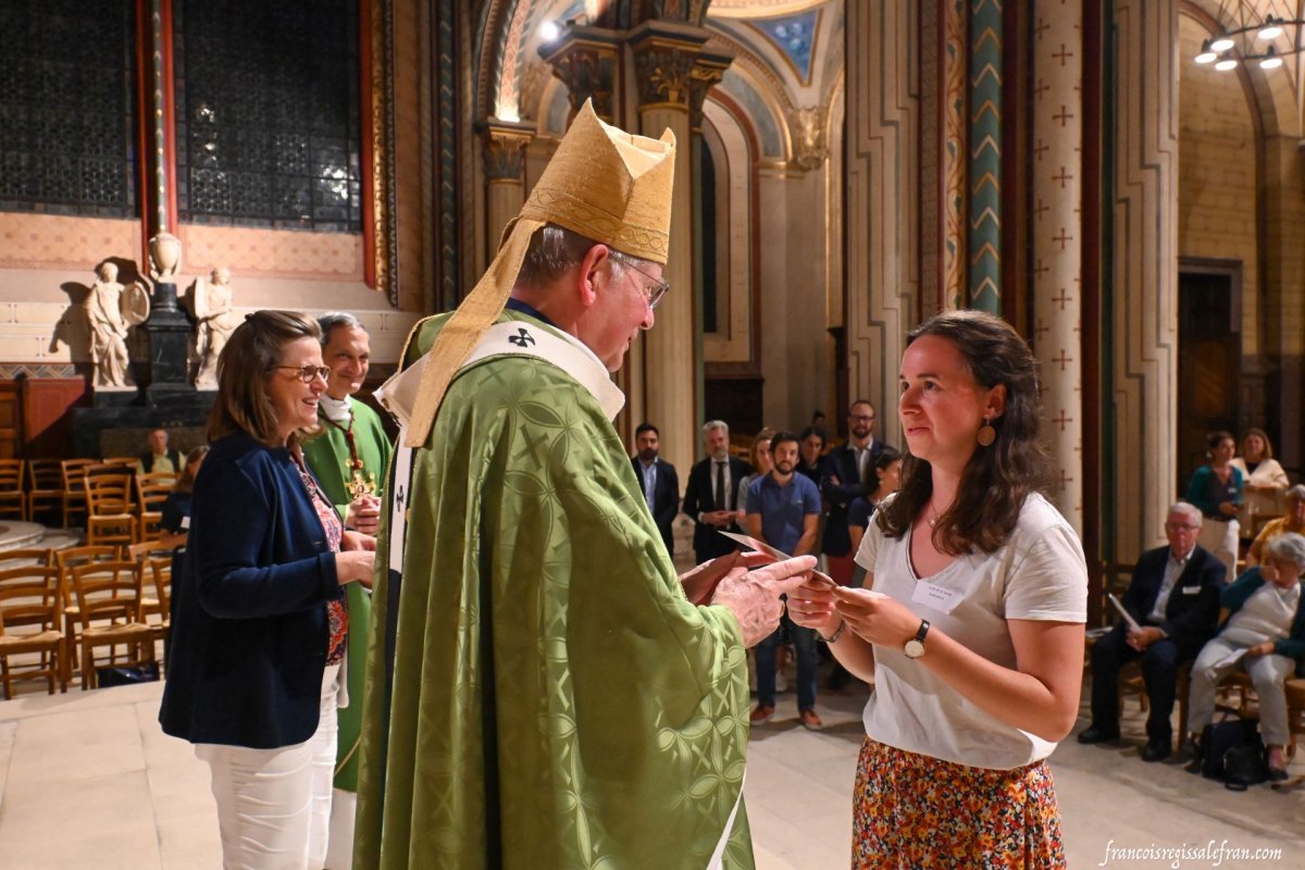 Envoi des baptisés en mission diocésaine 2023. © François-Régis Salefran.