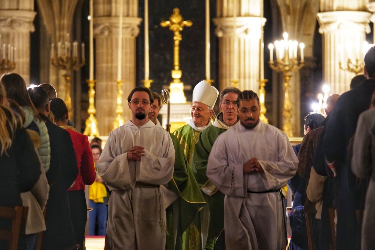 Messe des Jeunes Pros de Paris. © Illian Calle - Diocèse Paris.