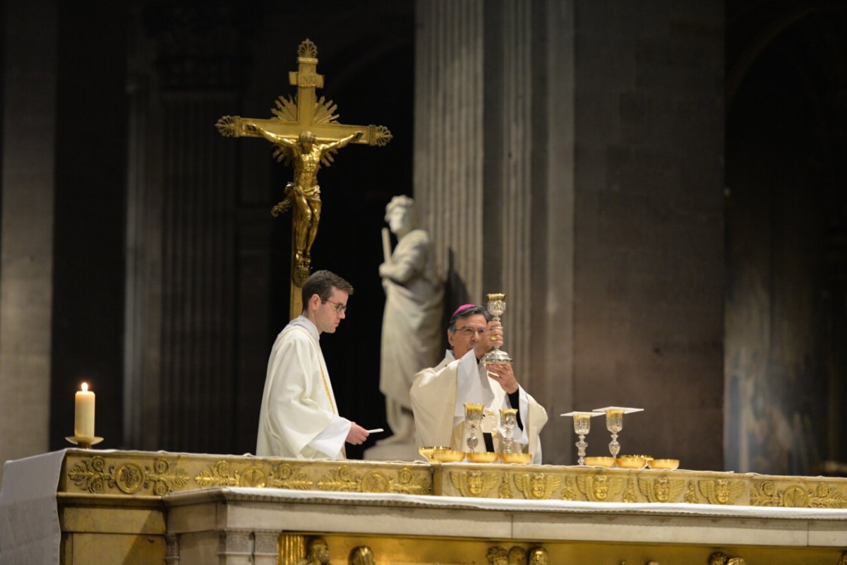 Messe des étudiants d'Île-de-France 2019. © Marie-Christine Bertin / Diocèse de Paris.