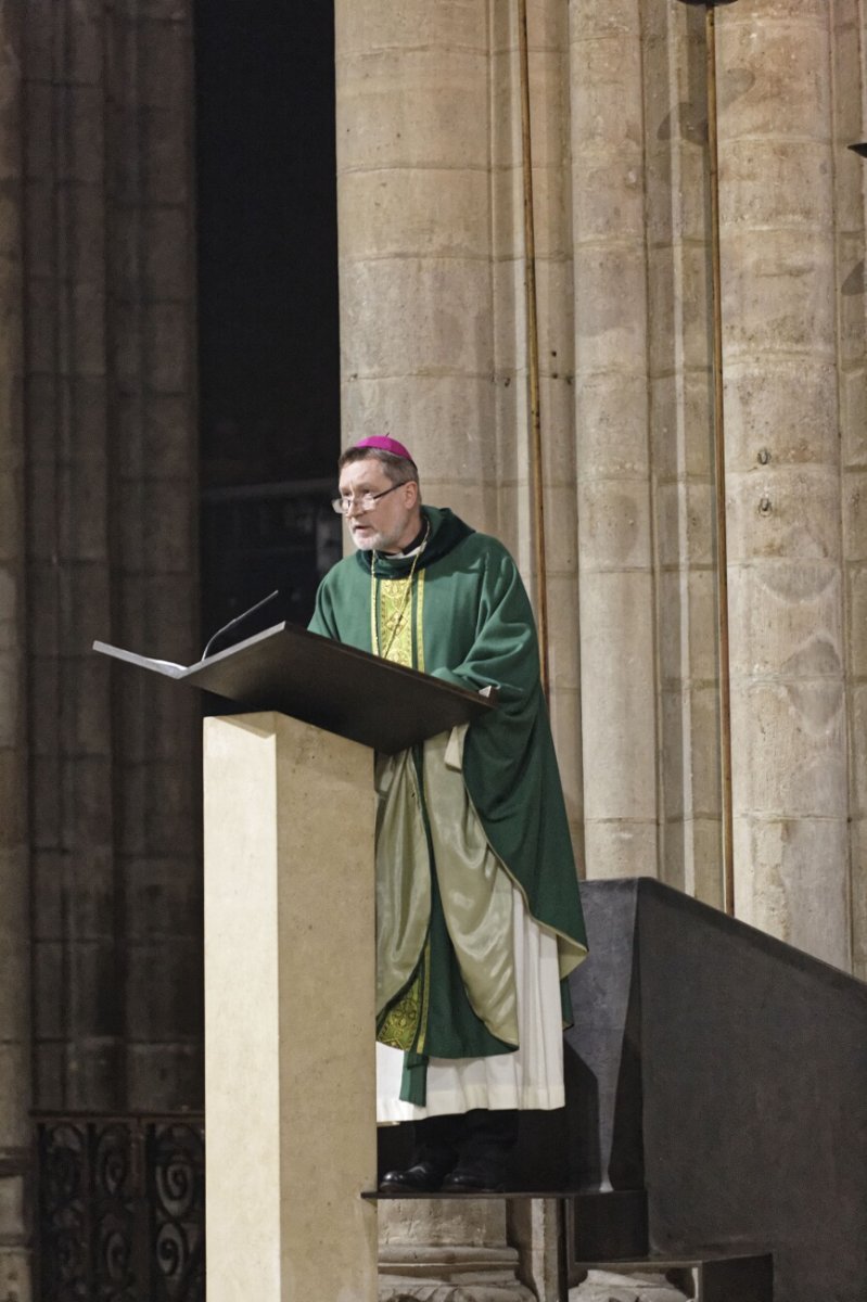 Mgr Matthias Heinrich, évêque auxiliaire de Berlin. © Yannick Boschat / Diocèse de Paris.