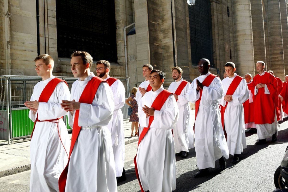 Ordinations sacerdotales 2019. © Trung Hieu Do / Diocèse de Paris.