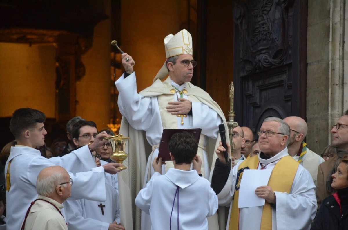 Neuvaine de sainte Geneviève. © Michel Pourny / Diocèse de Paris.