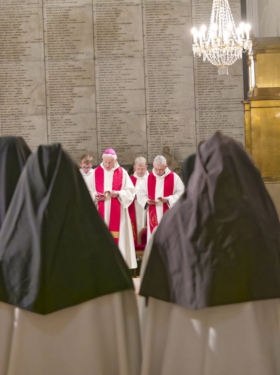 Canonisation des 16 Carmélites de Compiègne : Messe et prière à Picpus. © Yannick Boschat / Diocèse de Paris.