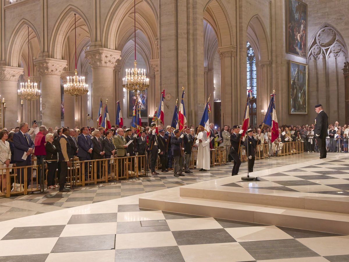 Messe de fondation pour la Libération de Paris 2025. © Yannick Boschat / Diocèse de Paris.
