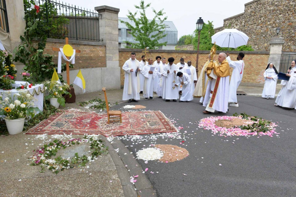 Fête-Dieu au Sacré-Cœur de Montmartre. © Marie-Christine Bertin / Diocèse de Paris.