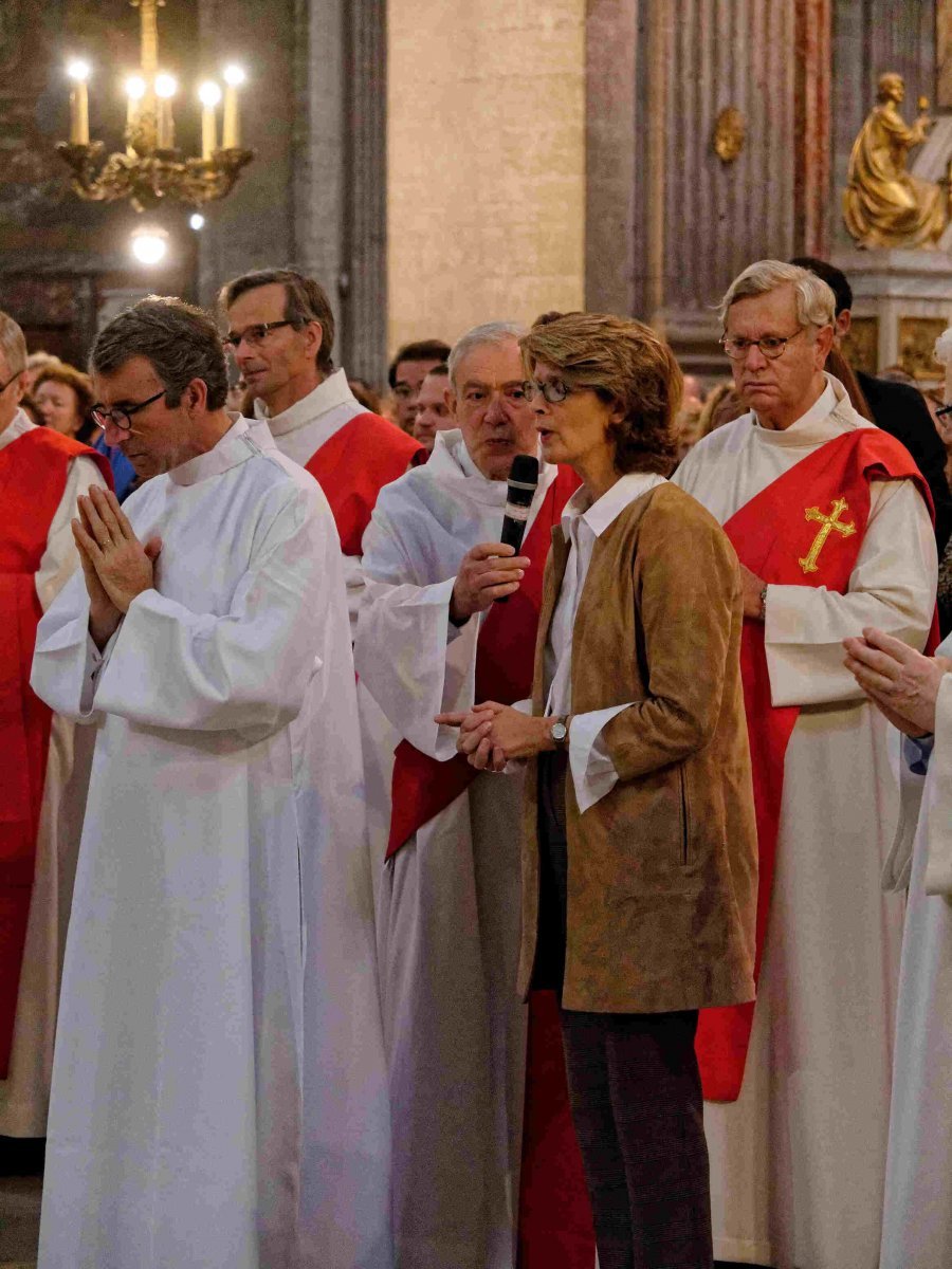 Ordinations de diacres permanents 2019. © Yannick Boschat / Diocèse de Paris.