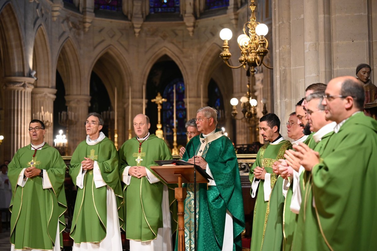 Messe de rentrée du Séminaire de Paris. © Marie-Christine Bertin / Diocese de Paris.