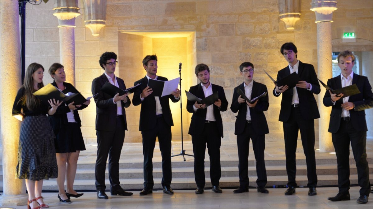 Anniversaire des 10 ans du Collège des Bernardins. © Marie-Christine Bertin / Diocèse de Paris.