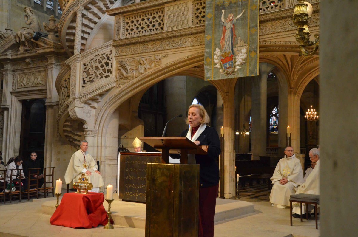 Neuvaine de sainte Geneviève. © Michel Pourny / Diocèse de Paris.