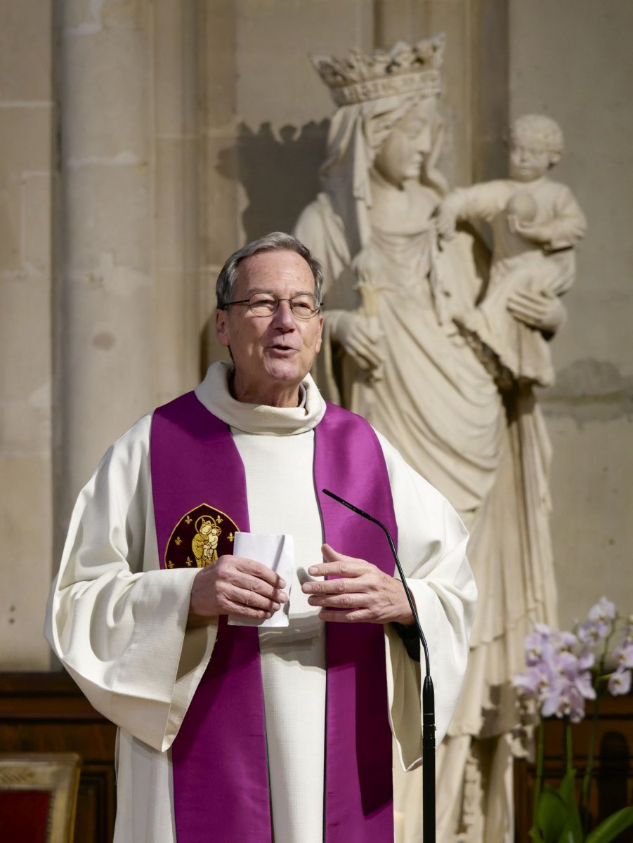 Conférence de Carême de Notre-Dame de Paris : “Georges Bernanos : Le don des (…). © Yannick Boschat / Diocèse de Paris.