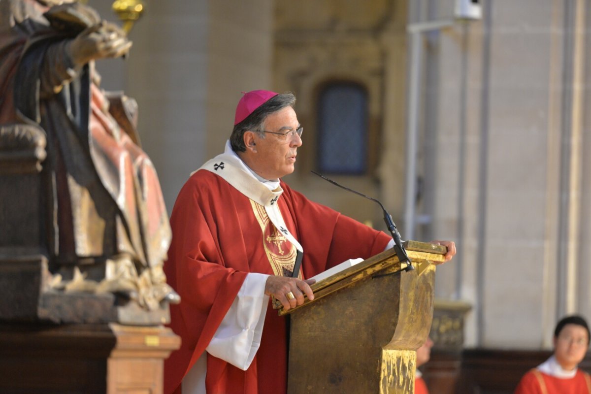 Messe de rentrée du Séminaire de Paris. © Marie-Christine Bertin / Diocèse de Paris.