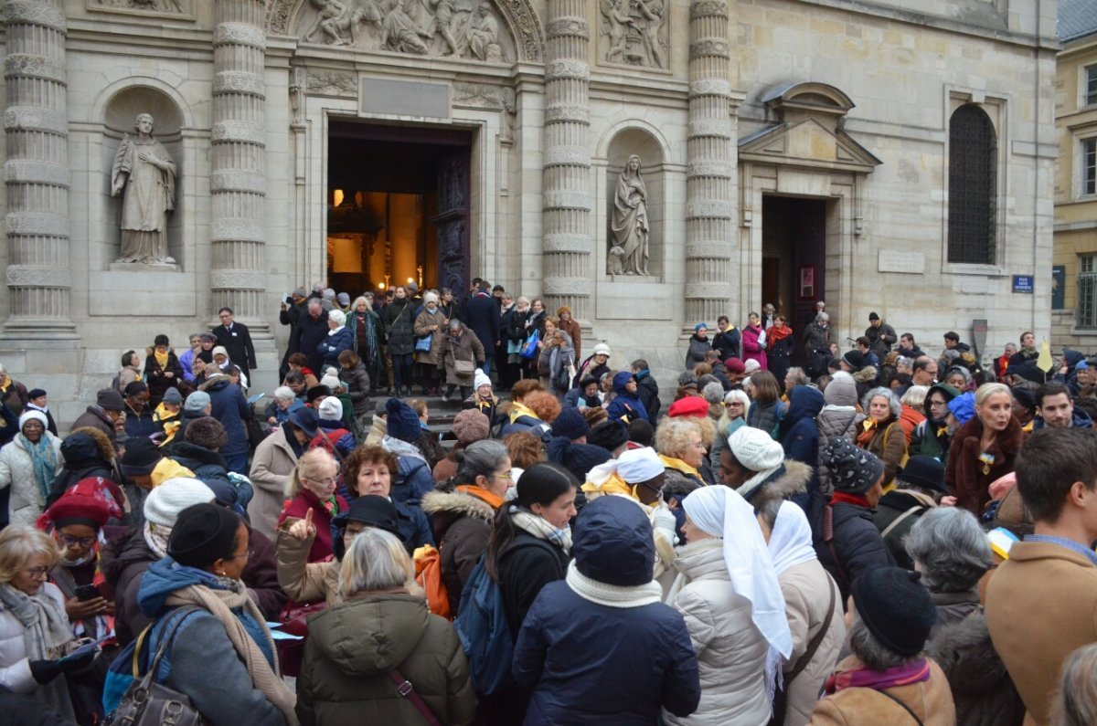 Neuvaine de sainte Geneviève. © Michel Pourny / Diocèse de Paris.