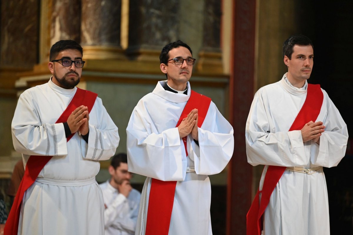 Messe et veillée de prière pour les vocations 2024. © Marie-Christine Bertin / Diocèse de Paris.