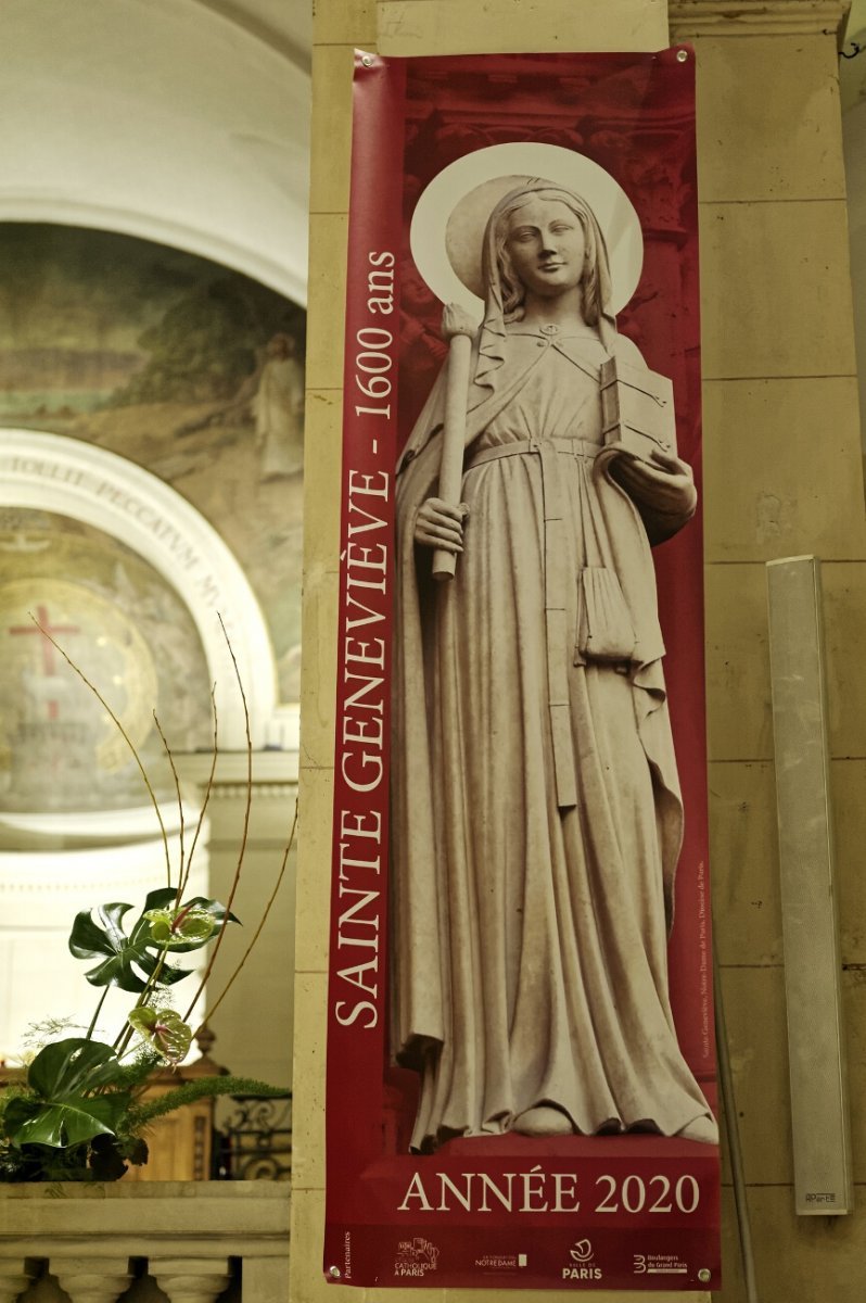 Soirée sainte Geneviève à Saint-Jean-Baptiste de Grenelle (15e). © Trung Hieu Do / Diocèse de Paris.