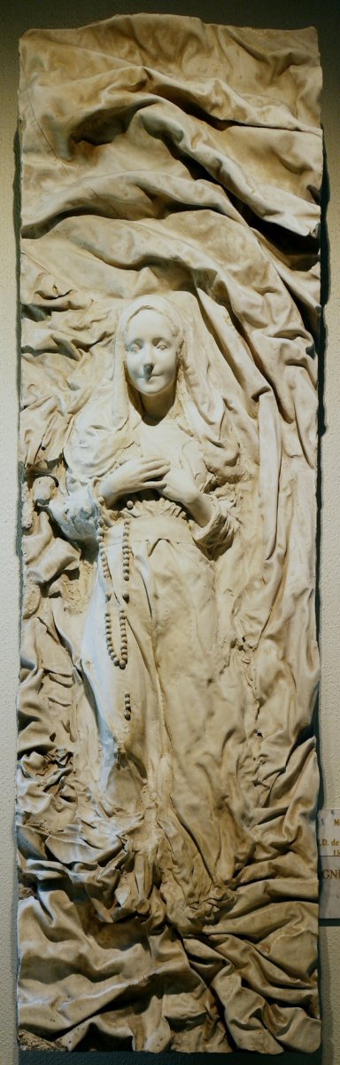 Statue de Notre-Dame de Lourdes. © CDAS Paris.