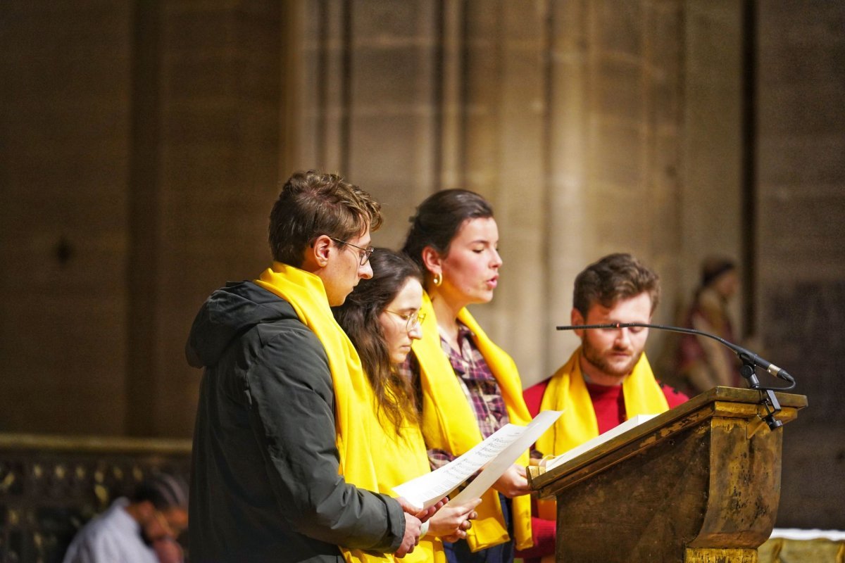 Messe des Jeunes Pros de Paris. © Illian Calle - Diocèse Paris.