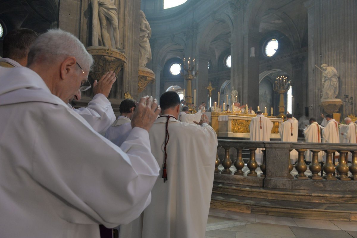 Ordination sacerdotale 2023. © Marie-Christine Bertin / Diocèse de Paris.